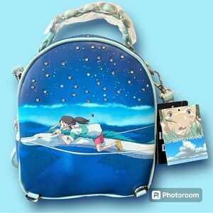 Studio Ghibli Spirited Away Chihiro & Haku Reversible Mini Backpack